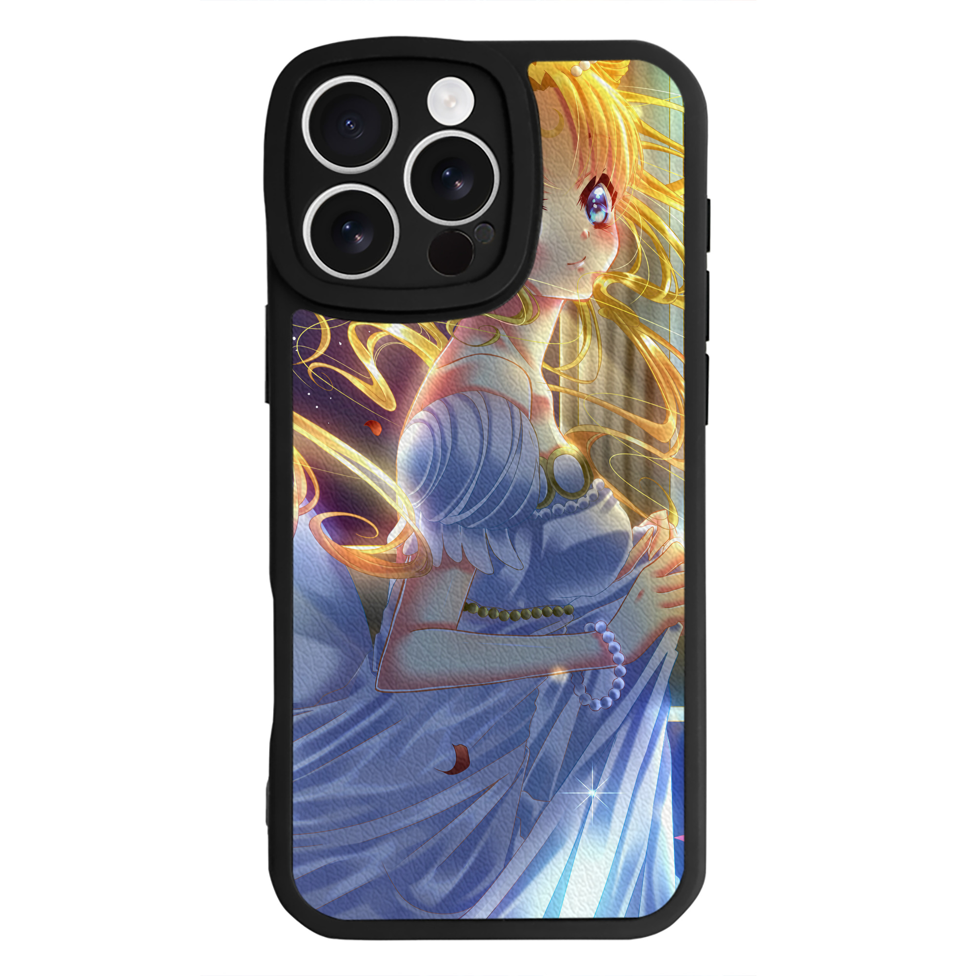 （画像用） 美少女戦士セーラームーン Sailor Moon 【iPhone 16シリーズ対応】シリコンスマホケース（レザー調） 材質：シリコン